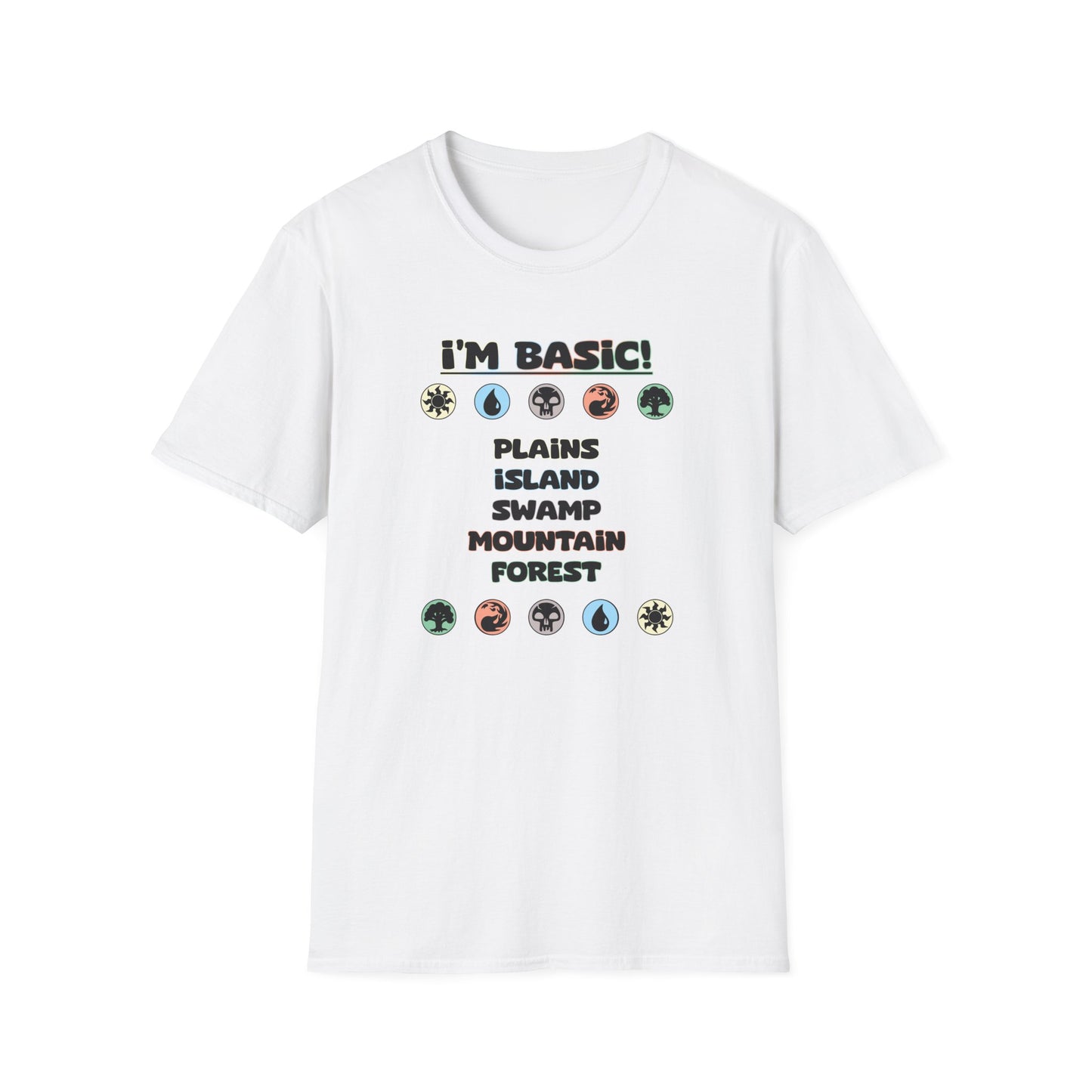 I'm Basic Unisex Softstyle T-Shirt