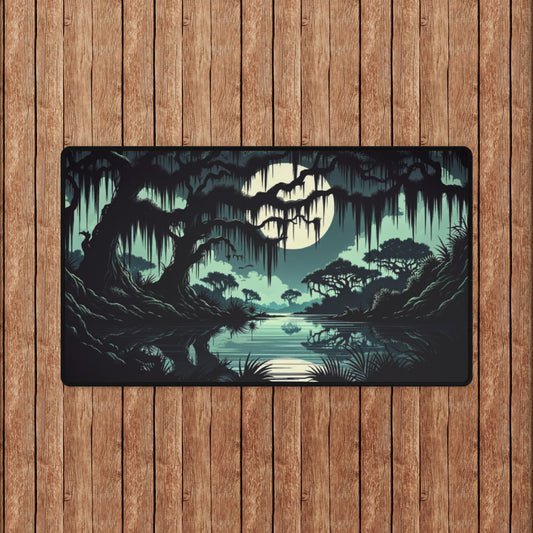 Swamp Playmat and Mousepad