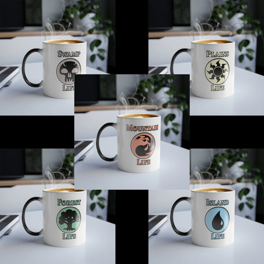 All 5 Color Morphing Mugs, 11oz